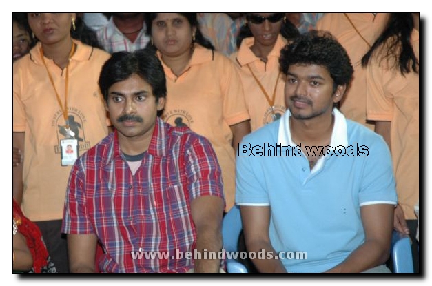 Vijay at Hyderabad